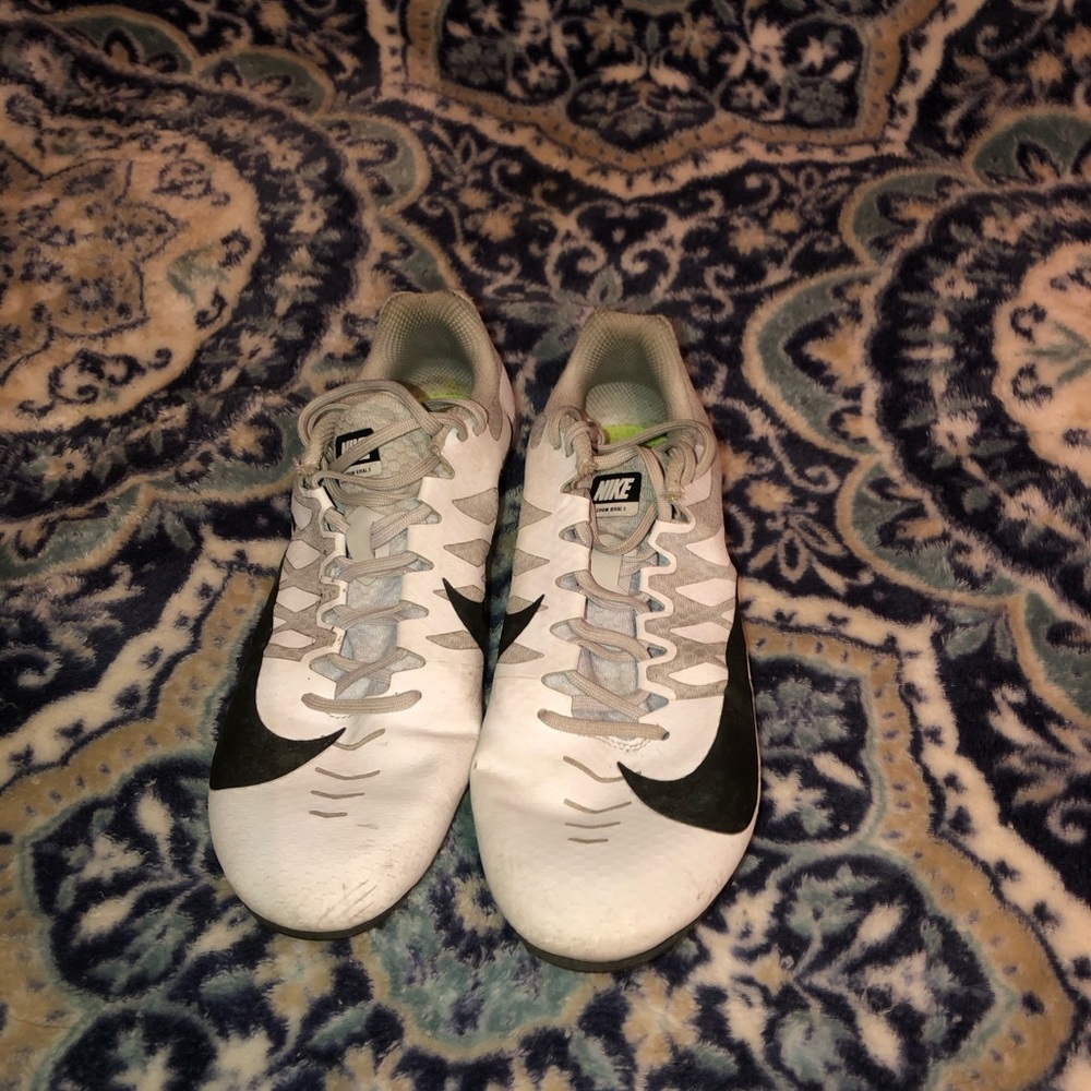 Nike track shoes (spikes).